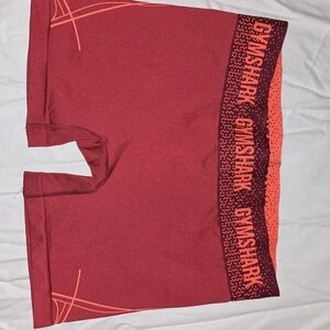 Gymshark Red and Orange Shorts